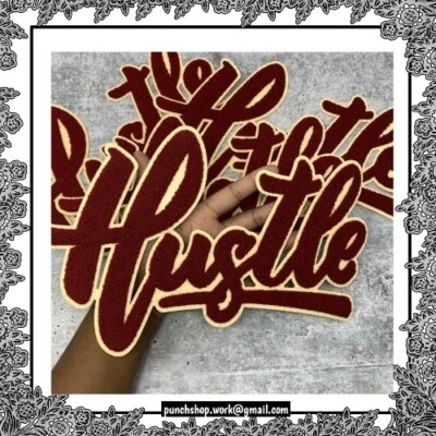 Custom Embroidered Patches Service Chenille Design Your Own Iron-On, Sew-On - Image 1 of 4