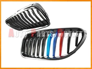 M Tri Metal Color Gloss Black Front Grille For 12-17 BMW F06 F12 F13 640i 650i - Picture 1 of 2