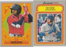 2019 Heritage Minor Leagues YOU PICK Insert Fantastic Feats Fresh on the Scene