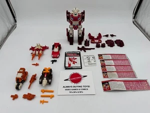1987 Computron mit Booklet & Tech komplett G1 Transformers Technobots Figur #2 - Bild 1 von 2