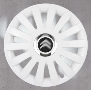 4x15" Wheel trims wheel covers for C4 Cactus Berlingo C3 WHITE15" - Picture 1 of 6