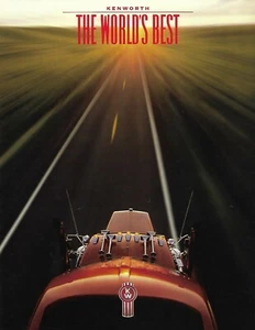 Truck Brochure - Kenworth - The World's Best Model Overview Chart c2000 (T3549) - Picture 1 of 1