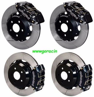 KIT DE FRENOS DELANTEROS Y TRASEROS WILWOOD, se adapta a SUBARU WRX, 2002-2003 pinzas de 4 pistones Foto 1 de 3