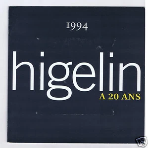 HIGELIN A 20 ANS CD PROMO + LIVRET 16 PAGES (PROMO) - Bild 1 von 4