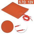 Ideal for 3D Printing and More Waterproof Silicon Heater Pad 12V 80x100mm 20W