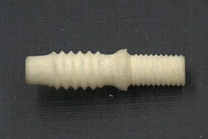 Antique Bone Screw Tenon #07 - Extras ship FREE! Meerschaum Pipe Repair - Picture 1 of 2