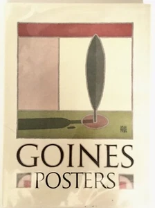 GOINES POSTERS H/C 1st Edition 1985 - Picture 1 of 10