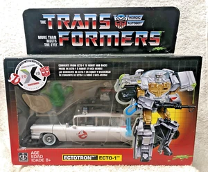 ECTOTRON ecto-1 Transformers Ghostbusters Collaborative 2019 sellado NUEVO - Imagen 1 de 3