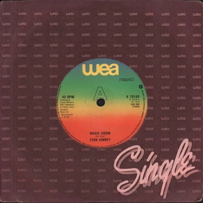 Fern Kinney Movie Show 7" vinyl UK Wea 1979 company sleeve K79148 - Image 1 of 2