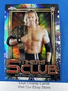 2021 #5T-5 Edge Topps Chrome WWE 5 Timers Club - Bild 1 von 2