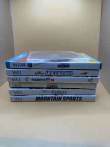 Wii & Wii U 7 CIB Game Lot - Picture 1 of 1