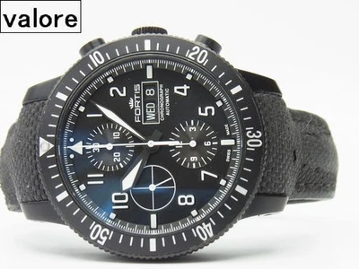 FORTIS AEROMASTER МИССИИ ТАЙМЕР 638.18.10LP АВТОМАТИЧЕСКИЕ МУЖСКИЕ ЧАСЫ Б/У - Изображение 1 из 4