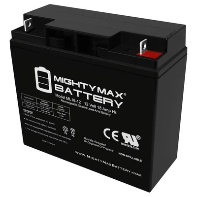 Bateria SL Mighty Max 12V 18AH para Ski-Doo 800 Renegade, Summit '04-'11 - Imagem 1 de 4