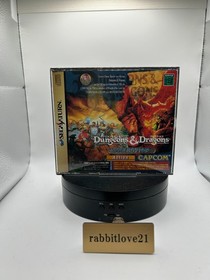 Dungeons & Dragons Collection Sega Saturn Japan Capcom CIB Tested JP