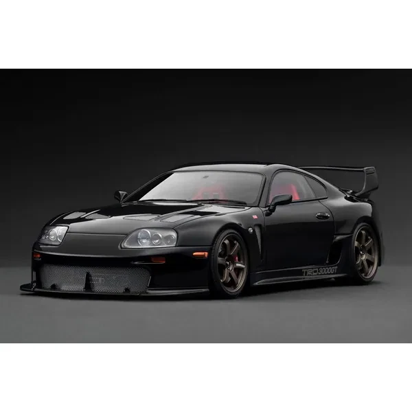 TK.Company ignition model 1/18 Toyota Supra (A80) TRD 3000GT IG3599 Black Car