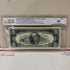 1977 $10 FEDERAL RESERVE NOTE Partial OFFSET PRINTING ERROR FACE TO BACK PCGS