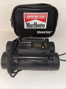 Vintage Marlboro Adventure Team Compact Binoculars by Simmons 8x21 Model 1156 - Picture 1 of 14