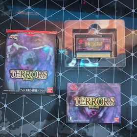 TERRORS CIB Boxed Bandai WonderSwan WS Japan Import US Seller wonder swan 