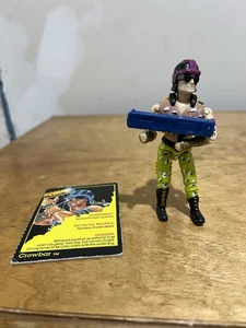 Vintage Lanard The Corps Crowbar 1992 Actionfigur komplett mit Karte Cyber Punk - Bild 1 von 13