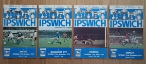 Ipswich Town 1973/74 Selection of Home League Programmes select from menu - Picture 1 of 5
