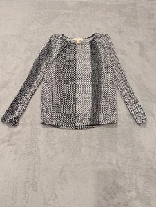 Michael Kors Women's Long Sleeve Blouse Top Size Small - Picture 1 of 6