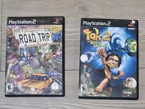 Lote de juegos PS2 - Everywhere Road Trip & Tak 2 Staff completo Playstation 2 - Imagen 1 de 5