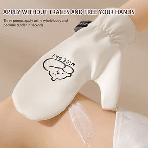 Body Lotion Glove Self-Tanning Mitt Double-Sided Prevents Sticky Hands - Picture 1 of 7