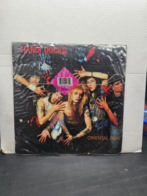 Hanoi Rocks - Oriental Beat (LP, Album, Ltd, RE, RM, Translucent Red) - Image 1 of 4