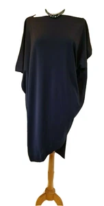 Vivienne Westwood Anglomania blau oversized Jersey Tank Kleid Gr. S UK 10-14 - Bild 1 von 11