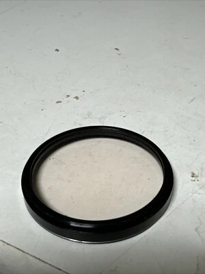 VTG Metal Threaded Skylight Lens Camera Filter  49mm Black Aluminum Mint - Image 1 of 4