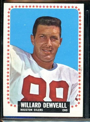 1964 TOPPS #72 WILLARD DEWVEALL CARD SET BREAK!  CREASE FREE! SWEET!!! - Image 1 of 2