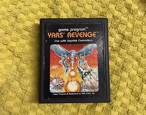 Vintage Original Atari Yars Revenge Arcade Video Game Cassette CX2655 1981 - Picture 1 of 1