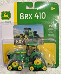 John Deere ERTL TOMY 8RX410 Quad Tracs 1/64 Die-Cast with Collector Card - Picture 1 of 1