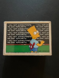 1990 The Simpsons Complete Topps Card Set ST3-1