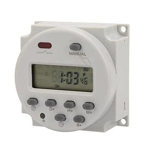 Interruttore digitale con timer, 1S ~ 168 h, 5 VA, piccolo timer, 7 (o3n) - Immagine 1 di 1