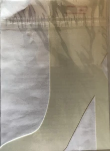 Ladies High Heels Boot Card Template Stencil Make a Novelty Card 20cm x 15cm New - Picture 1 of 1