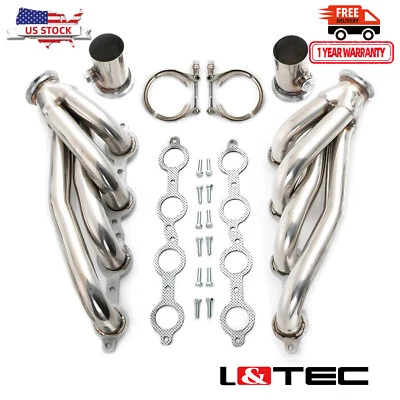 Cabezales L&TEC para camioneta C10 LS Chevy GMC LS1 LS2 LS3 conversión intercambio camioneta V8 Foto 1 de 4