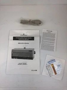 Emerson Sola SDU AC-A Serie Unterbrechungsfreie Stromversorgung Anleitungsbuch mit CD - Bild 1 von 4