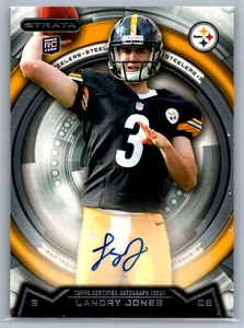 2013 Topps Strata - Landry Jones #4 Autographs (AU, RC) - EX - Picture 1 of 2