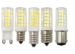 G9/E12/E14/E17/BA15D LED Light bulb 5W 64-2835SMD Ceramics Lamp White/Warm White - Picture 1 of 9