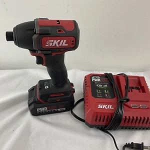 Skil 1/4 Inch Hex Impact Driver (ID573901), Includes 2.0Ah Lithium Battery - Picture 1 of 2