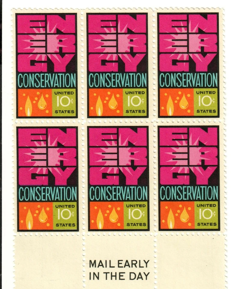 Scott 1547 10¢ Energy MNH Free shipping in USA - Image 1 of 1