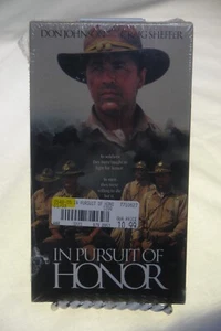 New VHS In Pursuit of Honor Don Johnson - Picture 1 of 2