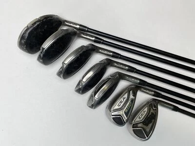 Adams Idea A7 OS Max Iron Set 3-8+SW Grafalloy ProLaunch AXIS Senior RH - Image 1 of 4