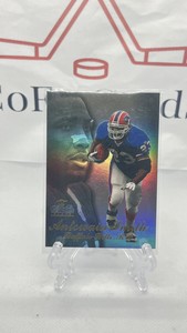 1998 Flair Showcase Row 3 #14 Antowain Smith Buffalo Bills football card