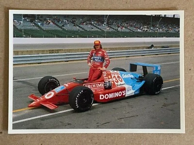 Postal ganadora Arie Luyendyk Indy 500 1990 4" x 6"  Foto 1 de 2