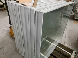 Aluminiumfenster Fenster Fenster Alufenster Schaufenster 108,5x119x8cm - Bild 1 von 4