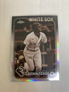 2024 Topps Chrome - Andrew Benintendi #33 Sepia Refractor White Sox - Bild 1 von 2