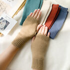 Women Soft Knit Fingerless Warm Winter Gloves Hand Wrist Warmer Stretch Mitten ṯ