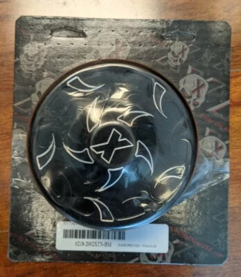 Capa de buzina Xtreme Machine 0218-2002XTN-BM preta XT Talon - Imagem 1 de 4